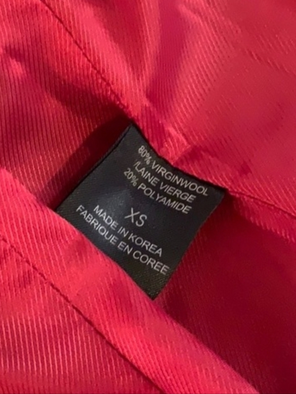 Red Wool Coat - Picture 12 of 12